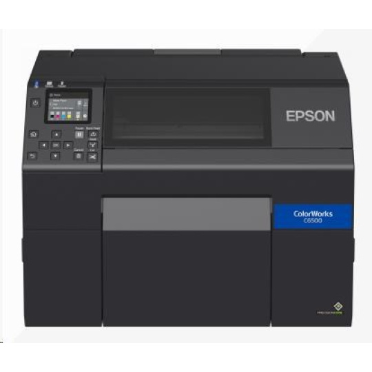 Epson ColorWorks CW-C6500Ae, cutter, disp., USB, Ethernet, black