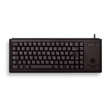 CHERRY klávesnice G84-4400, trackball, ultralehká, USB, EU, černá