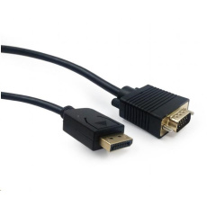 GEMBIRD Kabel CABLEXPERT DisplayPort na VGA, M/M, 1,8m