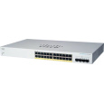 Cisco switch CBS220-24FP-4X, 24xGbE RJ45, 4x10GbE SFP+, PoE+, 382W