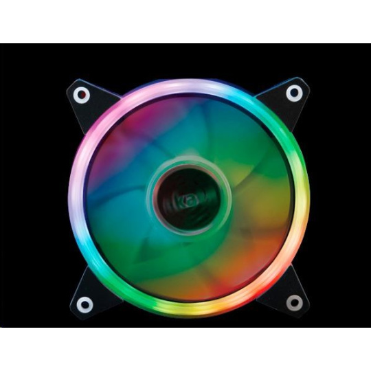 AKASA ventilátor Vegas R7, 120x120, FDB, 23.8 dBA, 3 pin, RGB 12V