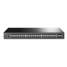 TP-Link JetStream switch TL-SG3452, 48xGbE RJ45, 4xGbE SFP, 1xMicroUSB, fanless