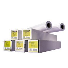 HP Coated Paper, 114 microns (4.5 mil) • 90 g/m2 (24 lbs) • 1067 mm x 45.7 m, C6567B