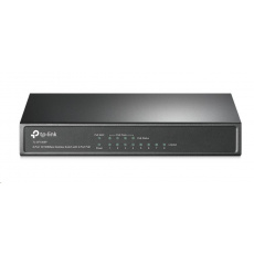 TP-Link switch TL-SF1008P, 8x 10/100Mb/s RJ45, 4x PoE+ 66W, fanless