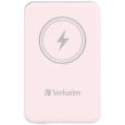 VERBATIM Powerbanka Charge 'n' Go, Magnetická, 5000 mAh, USB-C, Růžová