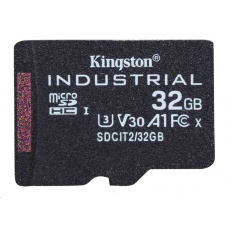 Kingston 32GB microSDHC Industrial C10 A1 pSLC Card Single Pack