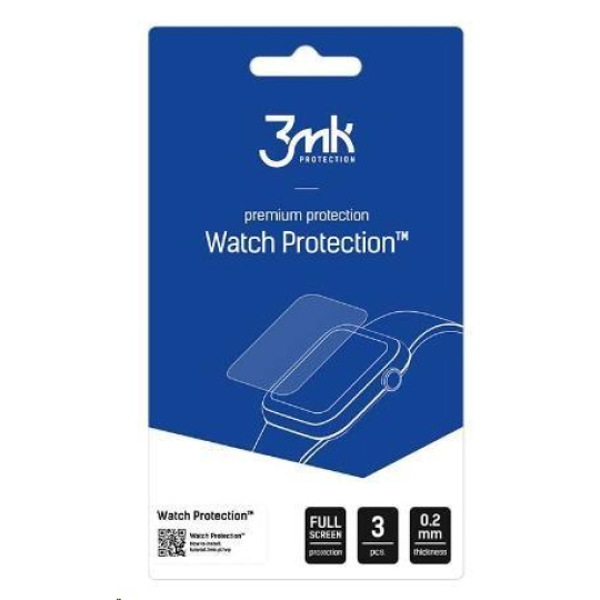 3mk hybridní sklo Watch Protection FlexibleGlass pro Samsung Galaxy Watch4 44mm (3ks)