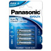 PANASONIC Alkalické baterie EVOLTA Platinum LR03EGE/4BP AAA 1,5V (Blistr 4ks)