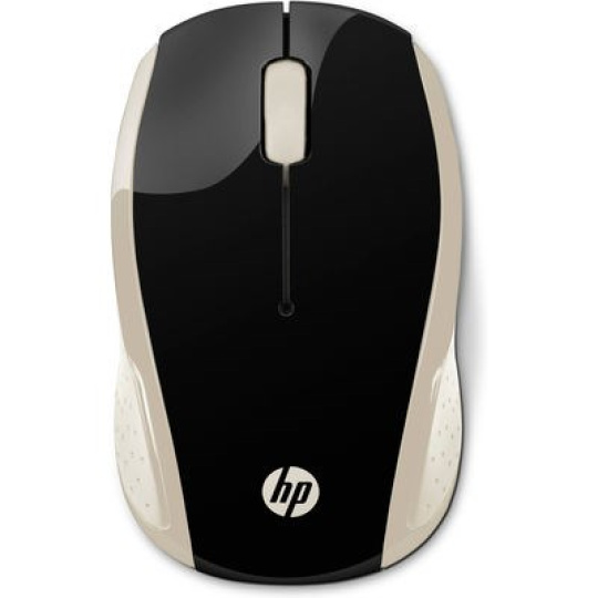 HP myš - 200 Mouse, Wireless, Silk Gold