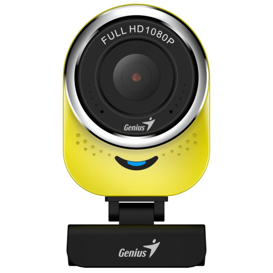 GENIUS webkamera QCam 6000/ žlutá/ Full HD 1080P/ USB2.0/ mikrofon