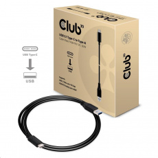 Club3D Kabel USB 3.1 typ C na USB 3.1 typ A, 10Gbps Power Delivery 60W (M/M), 1m