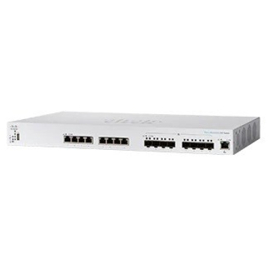 Cisco switch CBS350-16XTS-UK, 8x10GbE RJ45, 8x10G SFP+ - REFRESH