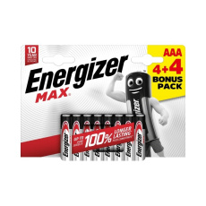 Energizer LR03/8 Max AAA 4+4 zdarma