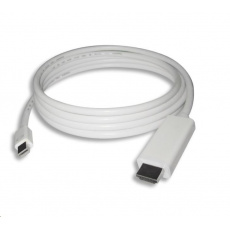 PREMIUMCORD Kabel mini DisplayPort 1.2 na HDMI 2.0, pro rozlišení 4Kx2K@60Hz, 3m